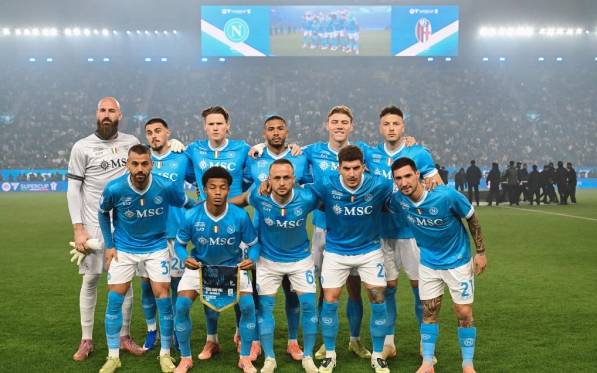 Neres inspires Napoli to win third Italian Super Cup title