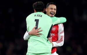 Premier League: Arsenal thrash Villa to end year 5 points clear at the top