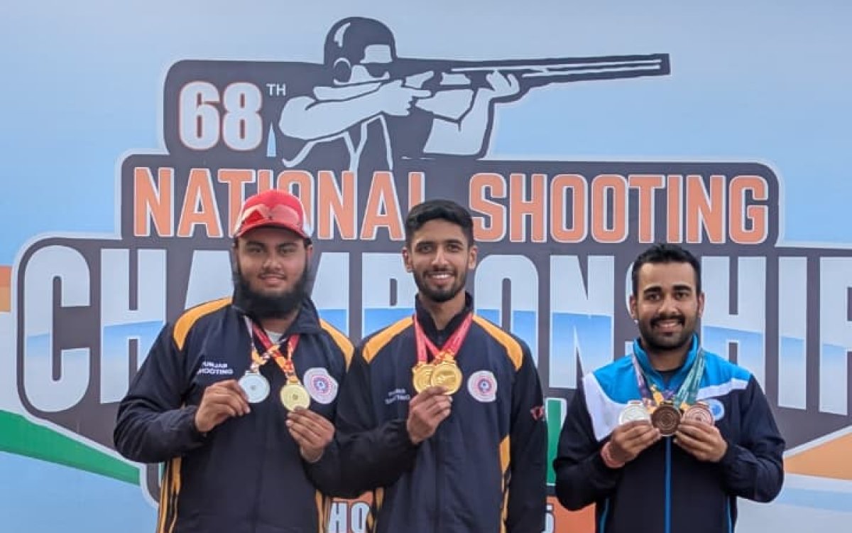Shooting Nationals: Aishwary Pratap Singh bags 50m 3P world record score to claim gold; Gurjoat Sing