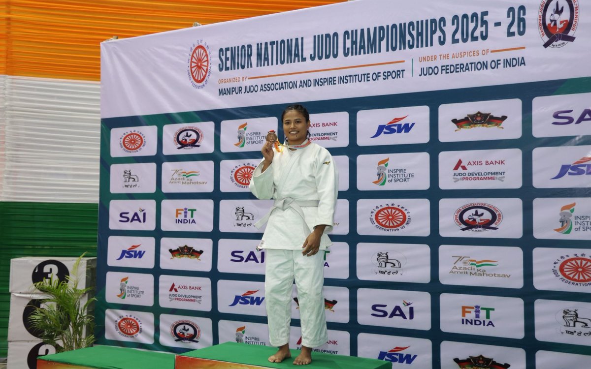 Sr National Judo C’ship 2025-26: VBF judoka Kalpana upsets Unnati Sharma to bag gold