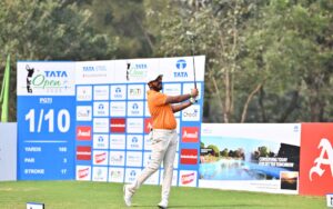 Tata Open 2025: Yuvraj Sandhu moves to the top with a sizzling 64 in Round Two