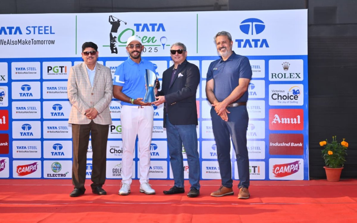 Tata Open golf: Yuvraj Sandhu makes it a record seven titles in 2025 after thrilling one-shot triump