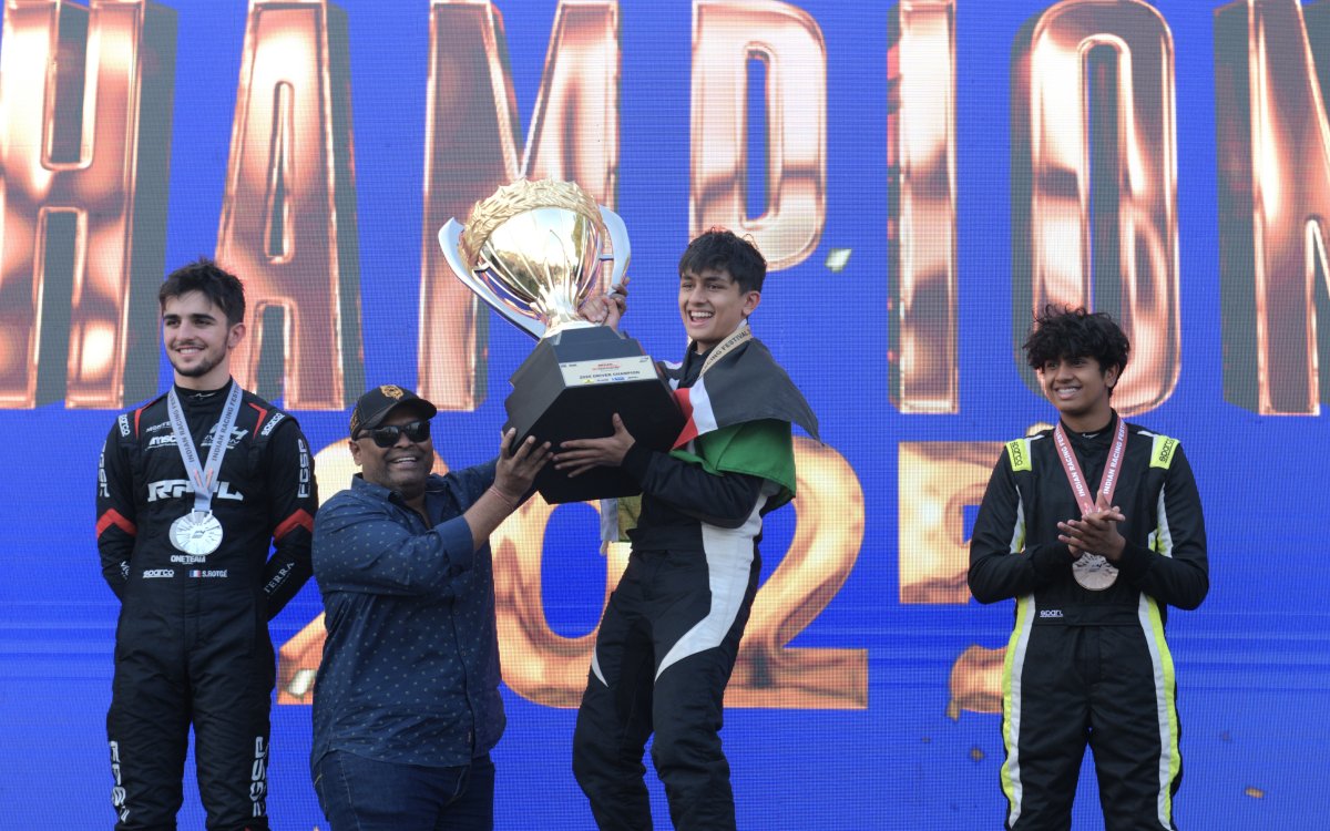 Teen prodigy Shane Chandaria clinches Formula 4 Indian Championship title