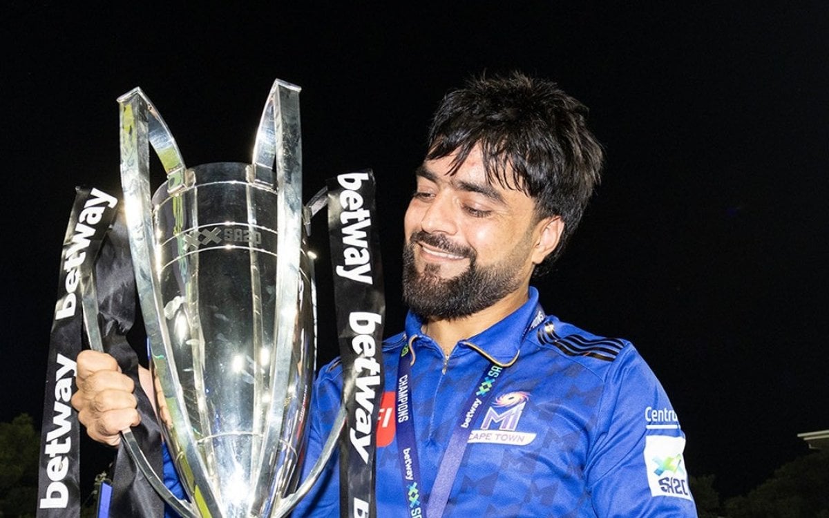 There was more pressure last year than this year, says Rashid ahead of SA20 opener