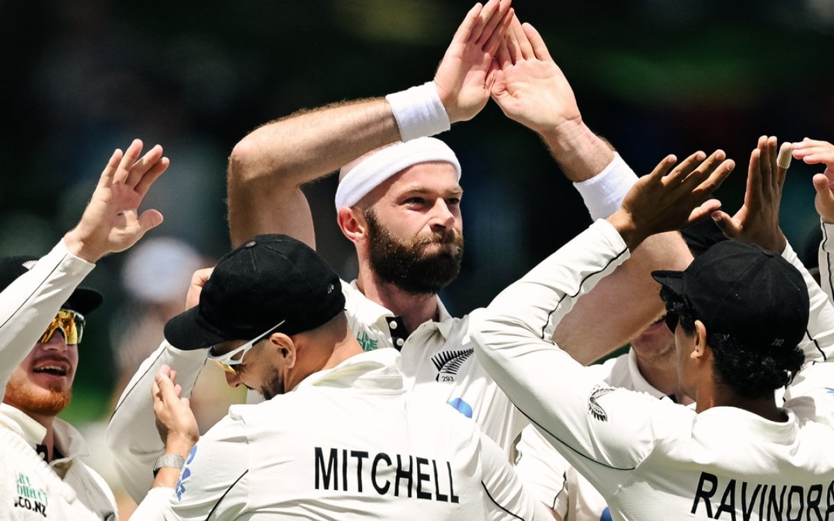 Tickner, Rae shine as NZ bowl out WI for 205 on Day 1 in Wellington Test