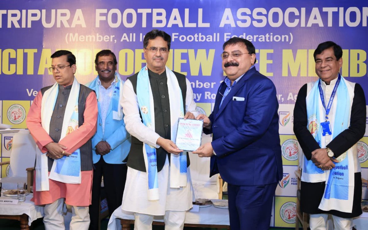Tripura Making Big Strides In Sports Infrastructure: CM Saha