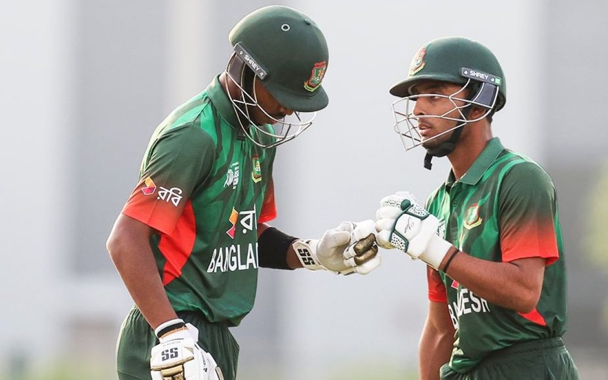 U19 Asia Cup: Openers help Bangladesh secure thrilling three-wicket win over Afghanistan