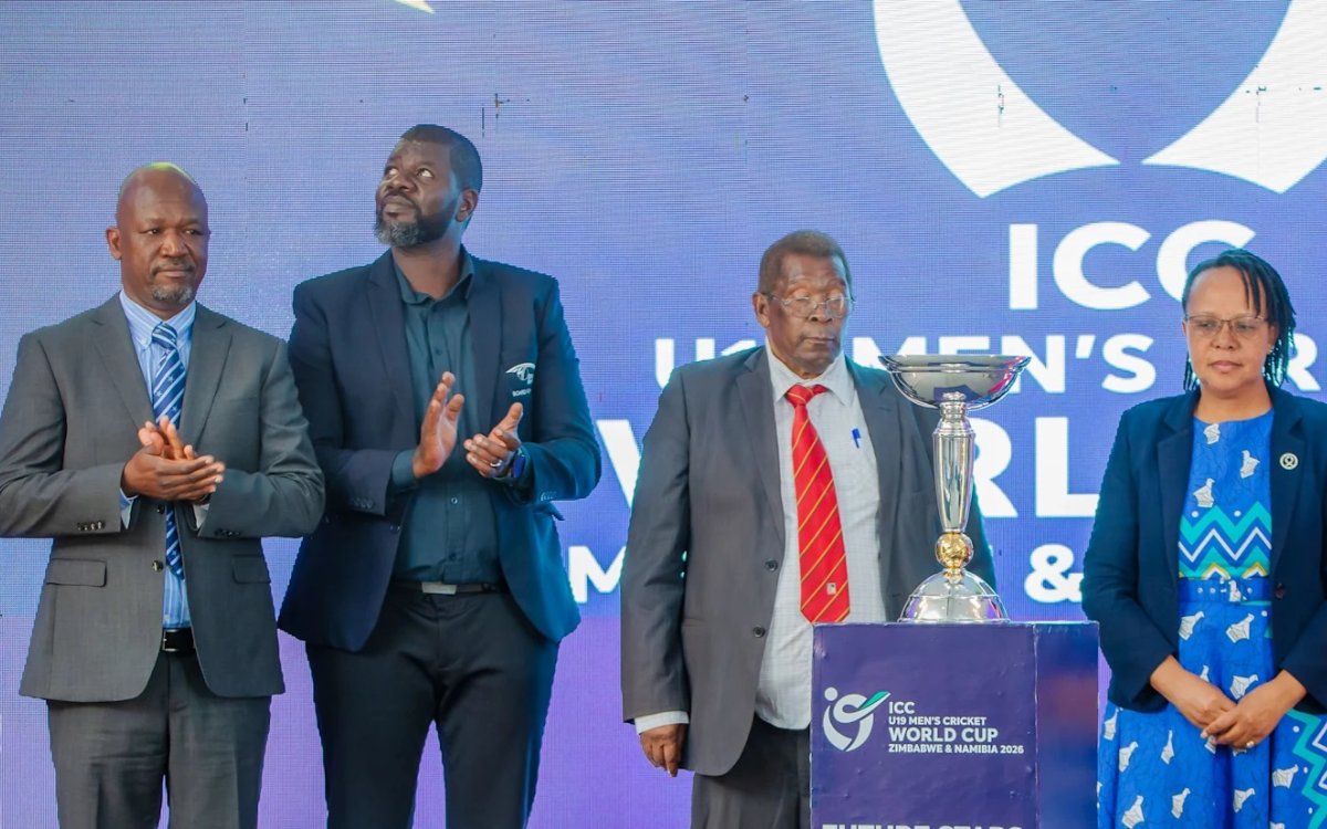 U19 Men’s CWC 2026 countdown begins with trophy unveil in Harare
