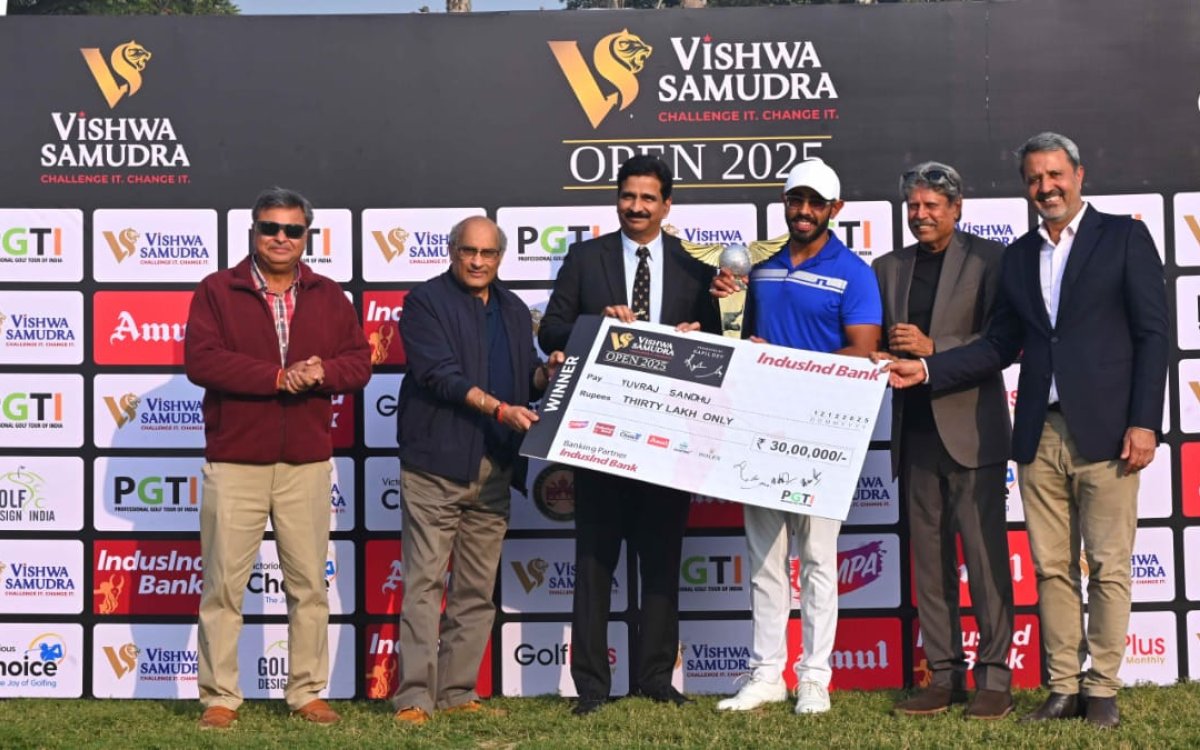 Vishwa Samudra Open 2025: Yuvraj Sandhu bags sixth title of season with six-shot margin