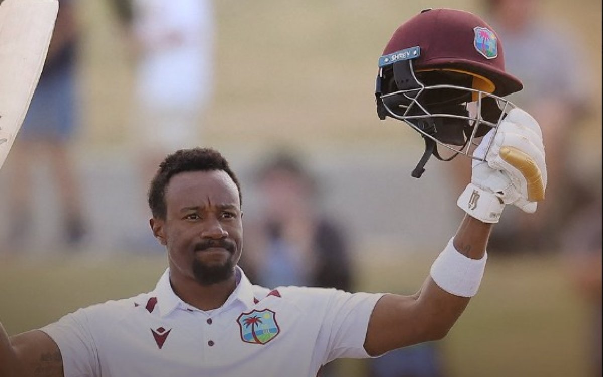 WI v NZ: Kavem Hodge's unbeaten ton leads Windies’ fightback on Day 3 at Bay Oval