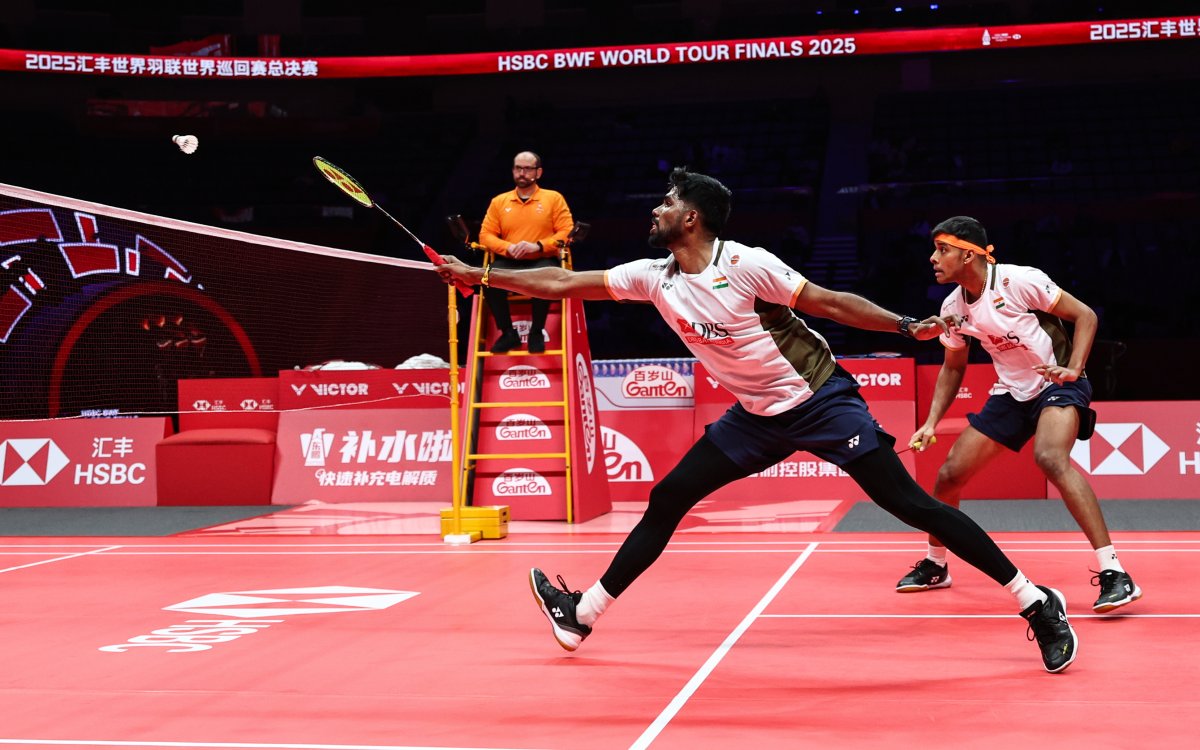 World Tour Finals: Satwik-Chirag rally past Liang/Wang to open campaign with statement win