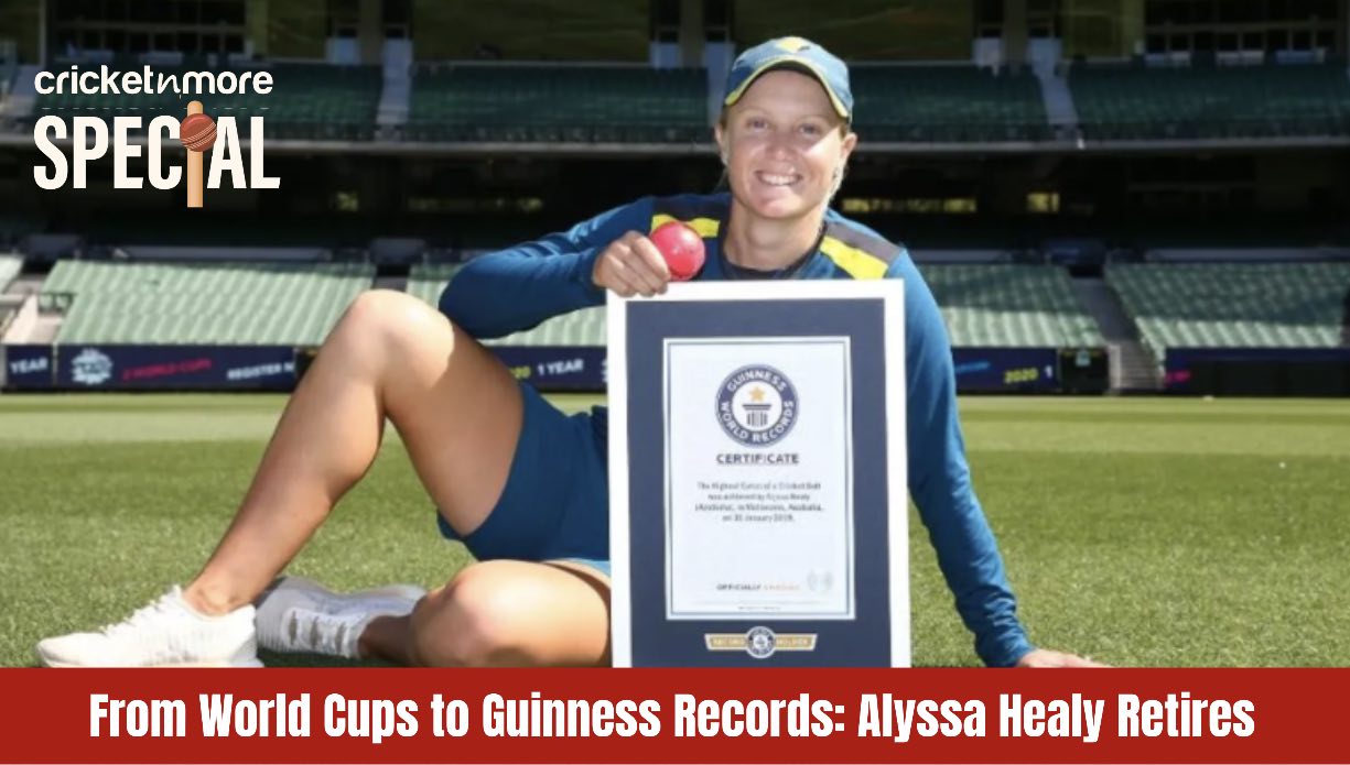 Alyssa Healy Retires as the Cricketer With a One-of-a-Kind Guinness Record