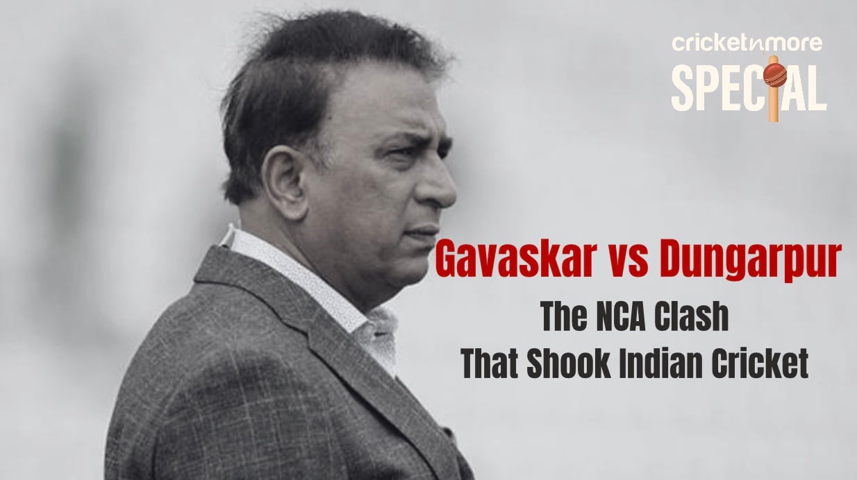 Gavaskar vs Dungarpur BCCI fight