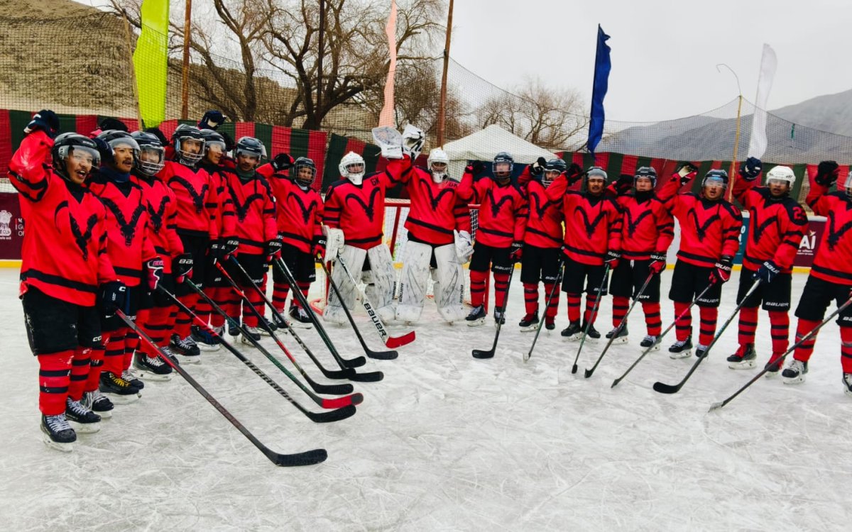 As India celebrates 77th Republic Day, Ladakh Scouts out there to make a difference in ice hockey