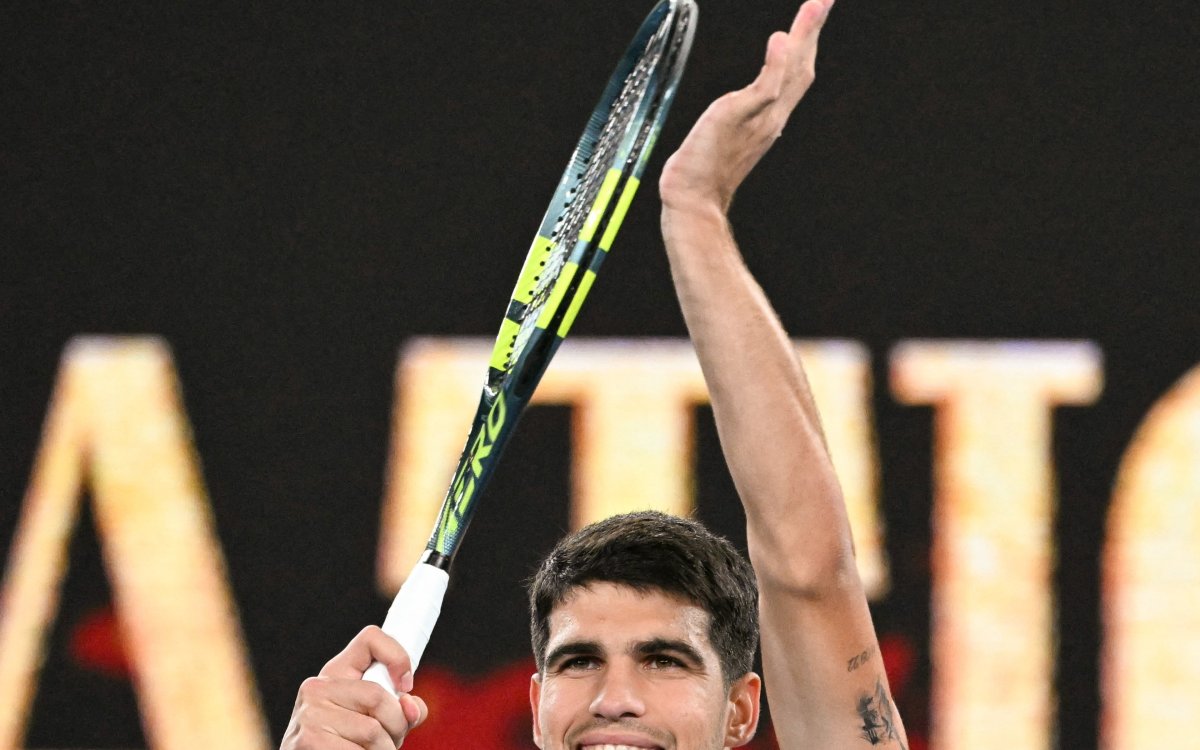 Aus Open: Alcaraz begins career grand slam quest with win against Walton in first round