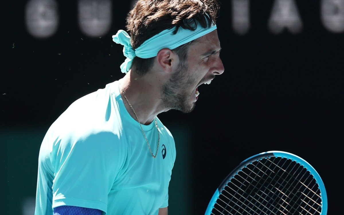 Aus Open: Musetti beats Fritz to book QF clash with Djokovic