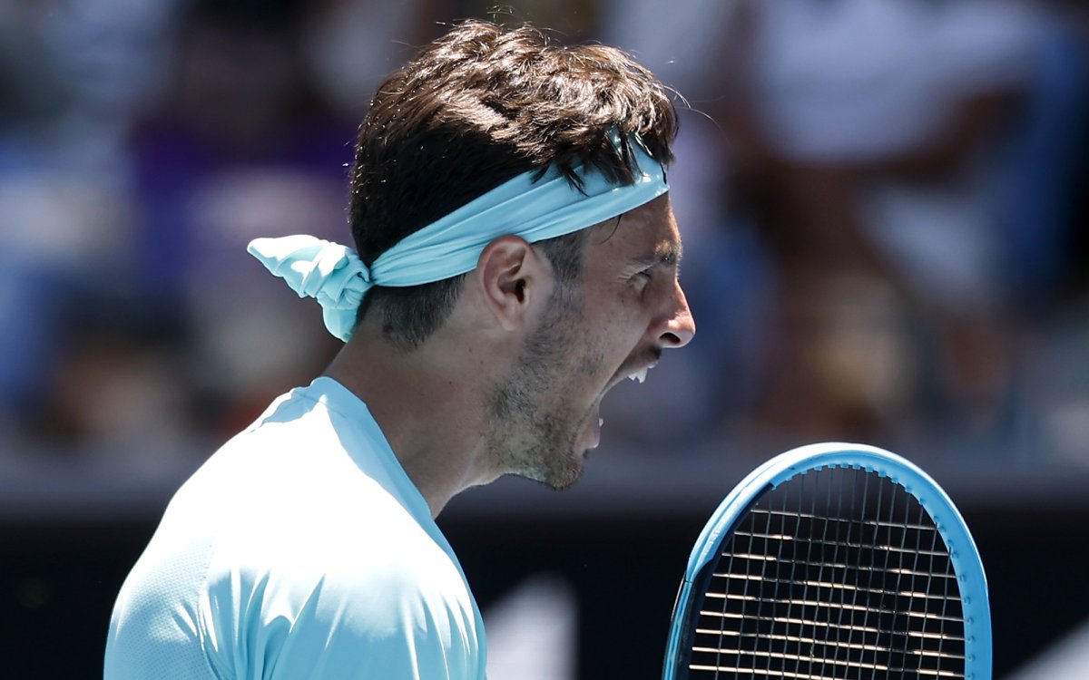 Aus Open: Musetti receives first-round walkover after Collignon retires with injury