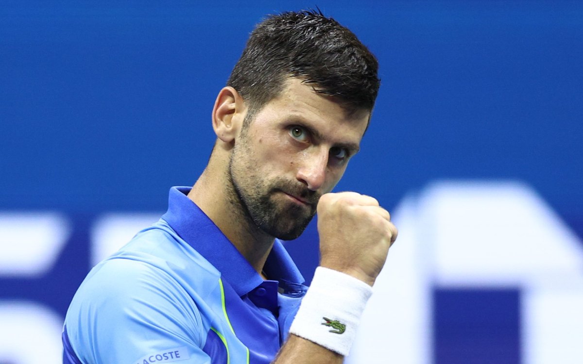 Aus Open: Novak Djokovic cruises past Pedro Martinez to reach second round