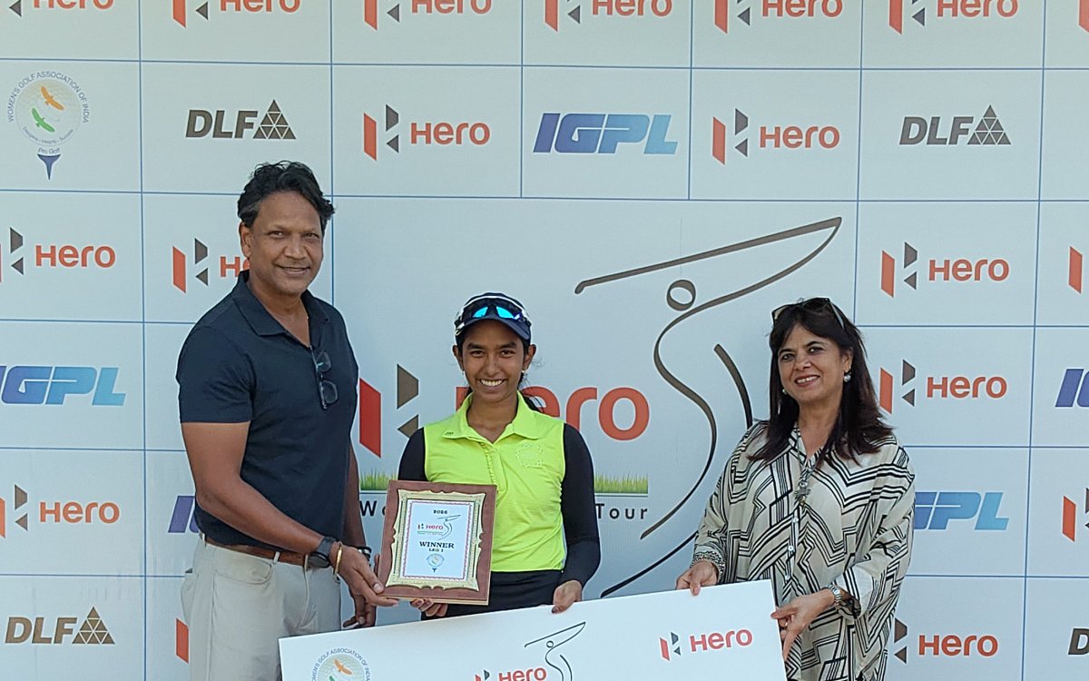 Golf: Bengaluru star Jasmine fires bogey-free 65 to start 2026 with a win at WPG Tour