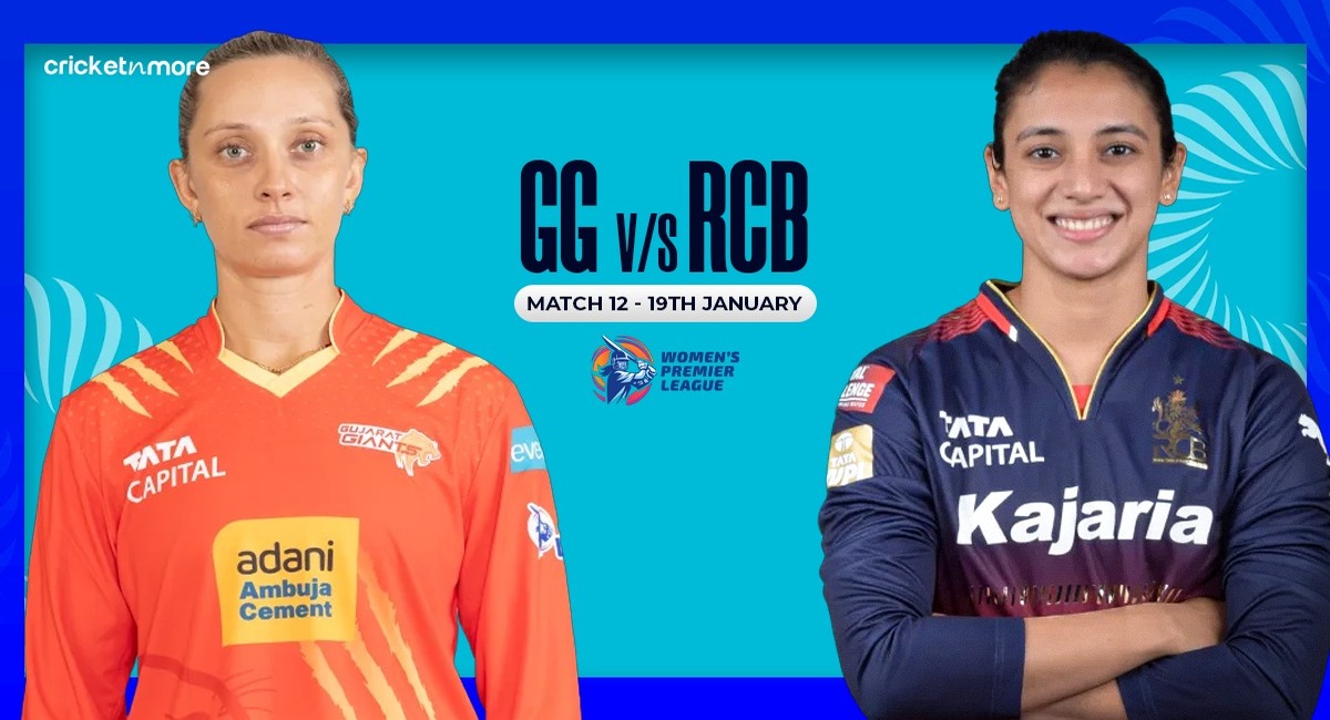 Gujarat Giants vs Royal Challengers Bengaluru, Match 12, WPL 2026, Who will win today GG-W vs RCB-W