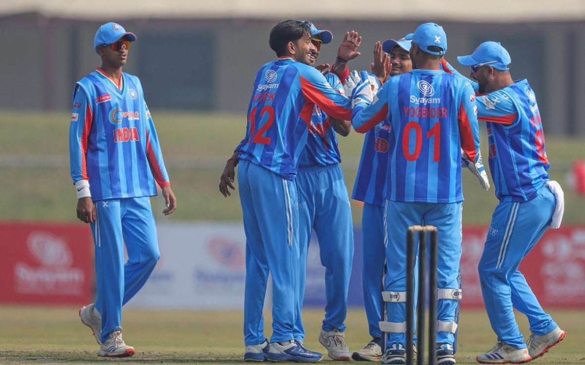 India beat England by 7 wickets in opening match of Mixed Disability T20I series