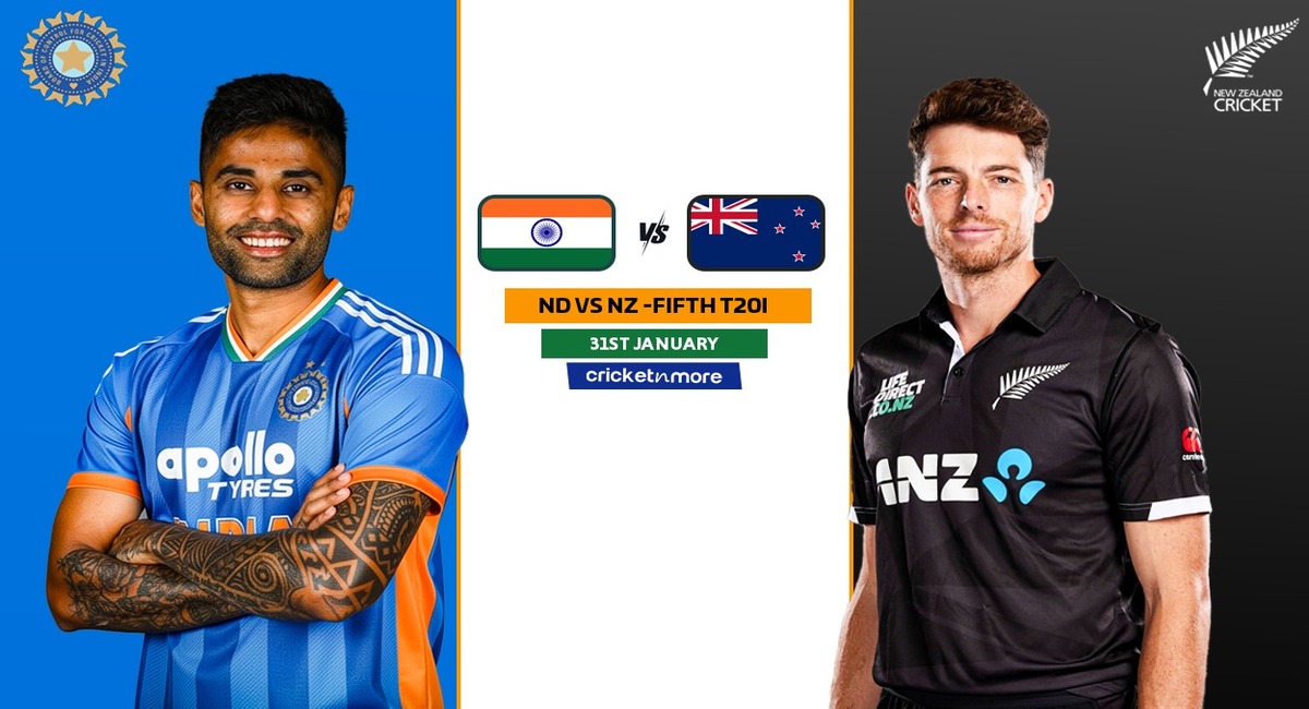 India vs New Zealand, 5th T20I- Who will win today IND vs NZ match?