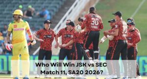 Joburg Super Kings vs Sunrisers Eastern Cape, Match 11, SA20 2025-26, Who will win today JSK vs SEC