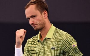 Medvedev enters Brisbane QF; Lehecka retires with ankle injury, Pegula prevails