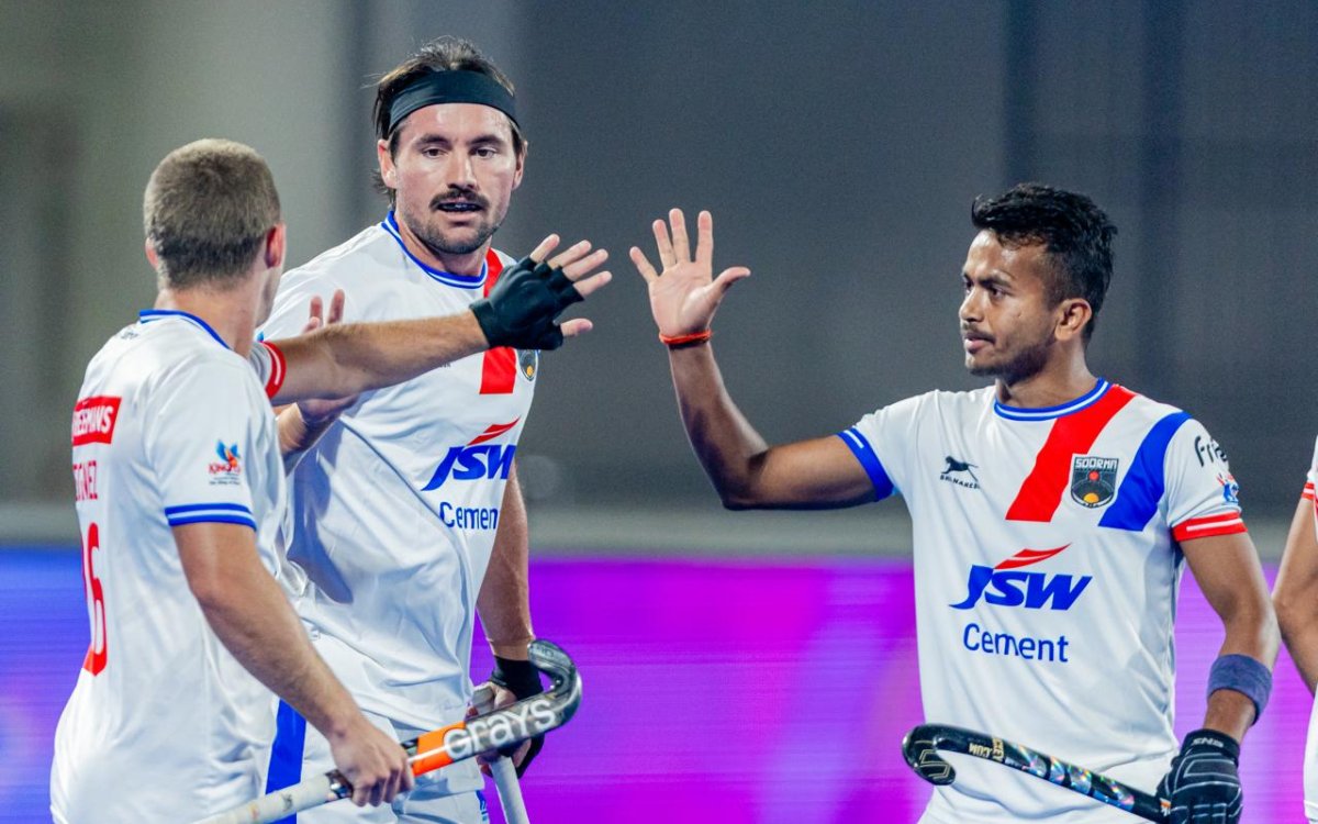 Men's HIL: Soorma Hockey Club beat SG Pipers 6-1, but fail to get through to the Qualifiers