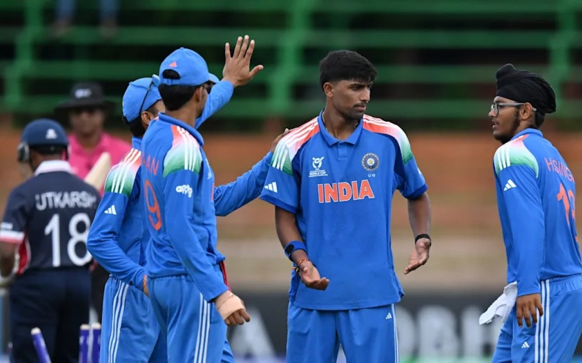 Men's U19 World Cup: Henil Patel's fifer helps India beat USA by six wickets