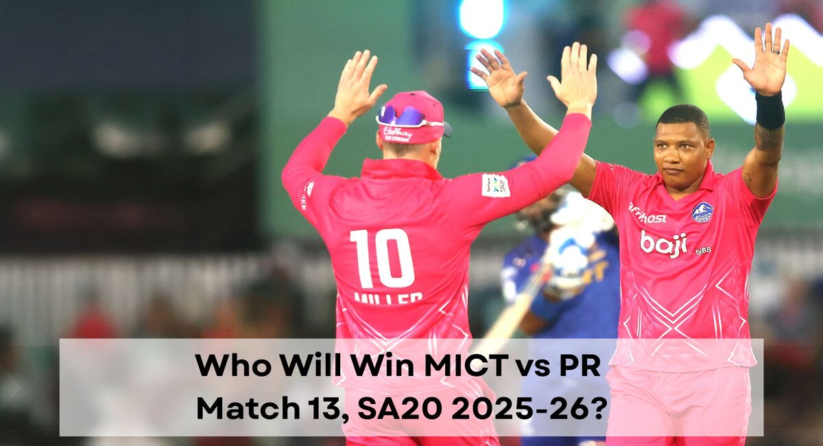 MI Cape Town vs Paarl Royals, Match 13, SA20 2025-26, Who will win today MICT vs PR match?