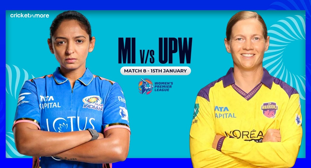 Mumbai Indians vs UP Warriorz, Match 8, WPL 2026, Who will win today MI-W vs UPW-W match?