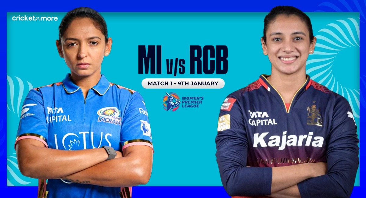 Mumbai Indians Women vs Royal Challengers Bengaluru Women, Match 1, WPL 2026, Who will win today MI-