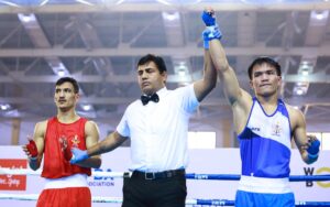 National Boxing C'ship: Jadumani Singh dominates Pawan Bartwal to clinch maiden gold, services top o
