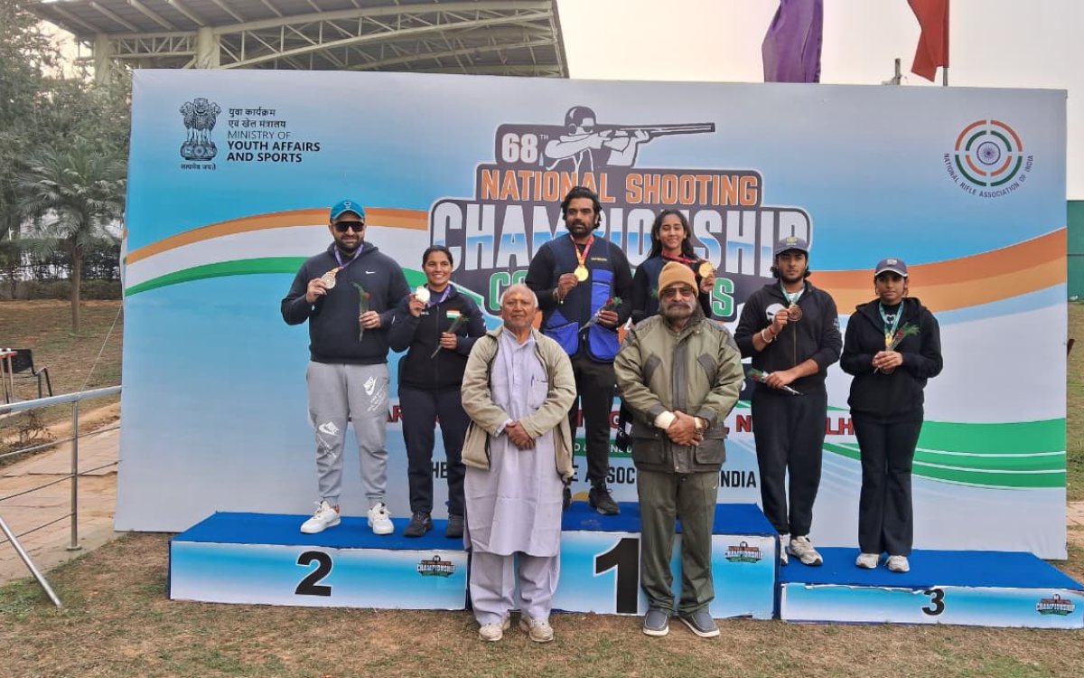 National Shooting C'ships: Ajay Kumar wins 10m Air Pistol gold; Jonathan Antony shines across junior