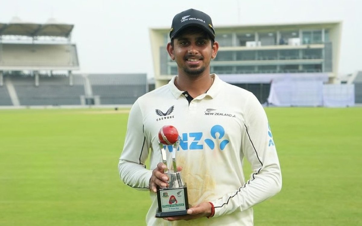 New Zealand's Vellore-born spinner Adithya Ashok relishes prospect of bowling to Kohli, Rohit