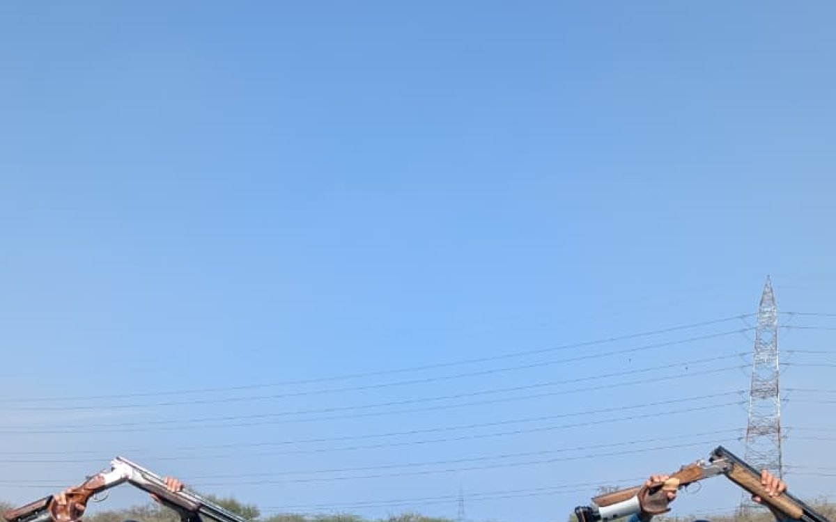 Parampal Singh Guron and Ganemat Sekhon win skeet trial 1 finals