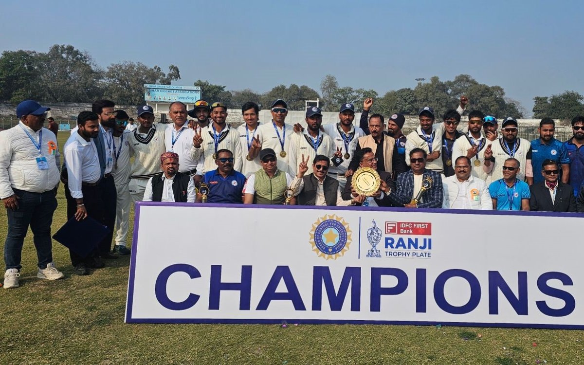 Proud of the character shown by players, says BCA chief Harsh Vardhan after historic Ranji Plate tri