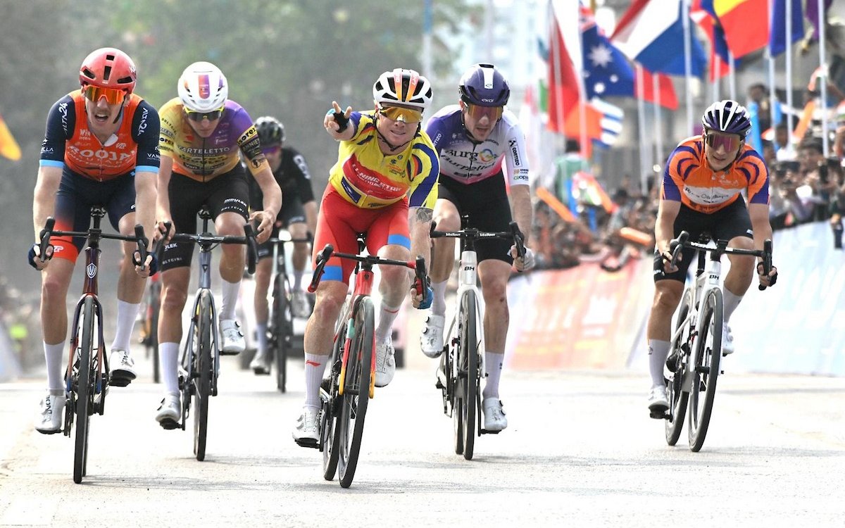 Pune Grand Tour 2026: Mudgway rules the Maratha Heritage Circuit, extends hold on Yellow Jersey