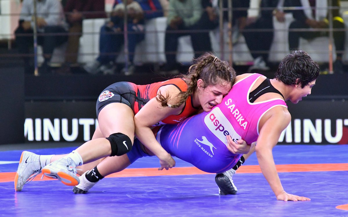 PWL 2026: Tiigers of Mumbai Dangals lead 3-2 against Punjab Royals in a close clash