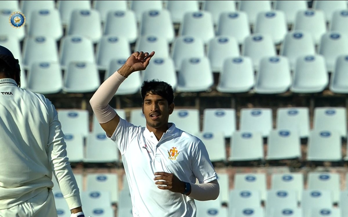 Ranji Trophy: Harvik Desai’s double hundred helps Saurashtra take firm control
