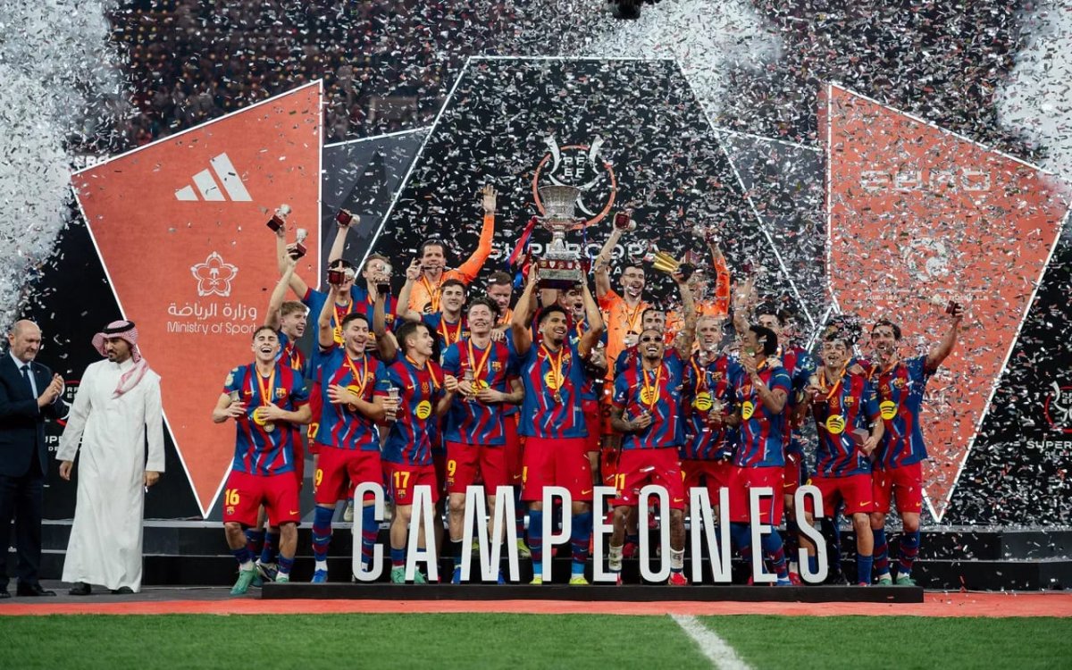 Raphinha shines as Barca beat Madrid to retain Spanish Super Cup trophy