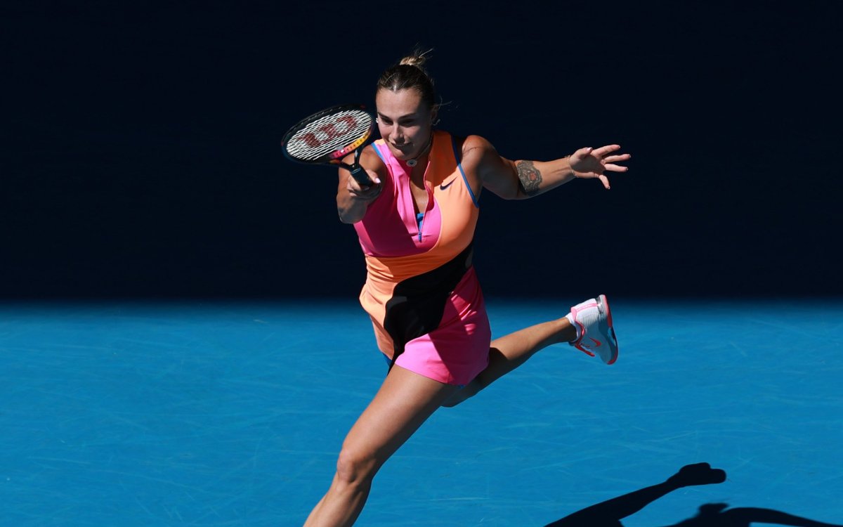 Sabalenka ends Jovic's dream run, reaches fourth straight Aus Open semifinal