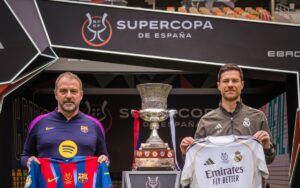 Spanish Super Cup: Barcelona and Real Madrid face up once again in final, with Mbappe in doubt