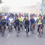 Strong leadership is only possible with healthy body, says Mandaviya at 56th Fit India Sundays on Cy
