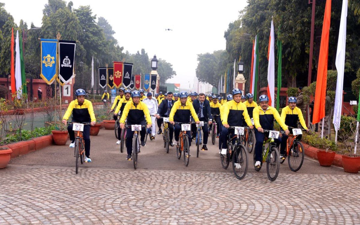 Suresh Raina praises incredible spirit of 'Vande Mataram CISF Coastal Cyclothon'