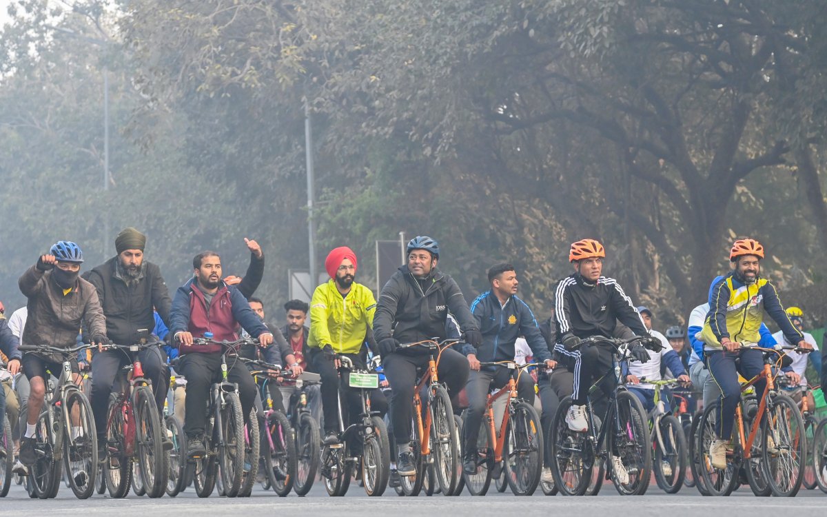 Union Ministers Mandaviya, Kishan Reddy to join 57th Fit India Sundays on cycle