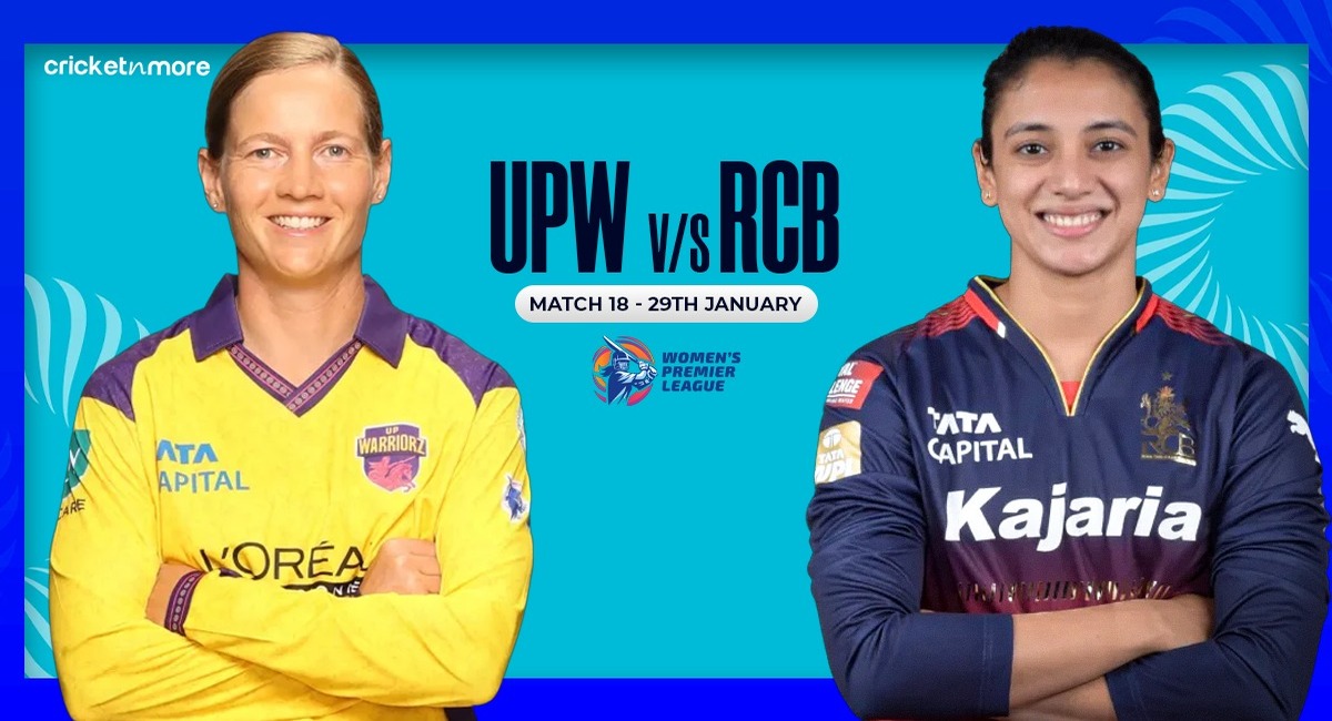 UP Warriorz vs Royal Challengers Bengaluru Match 18, WPL 2026, Who will win today UPW-W vs RCB-W mat