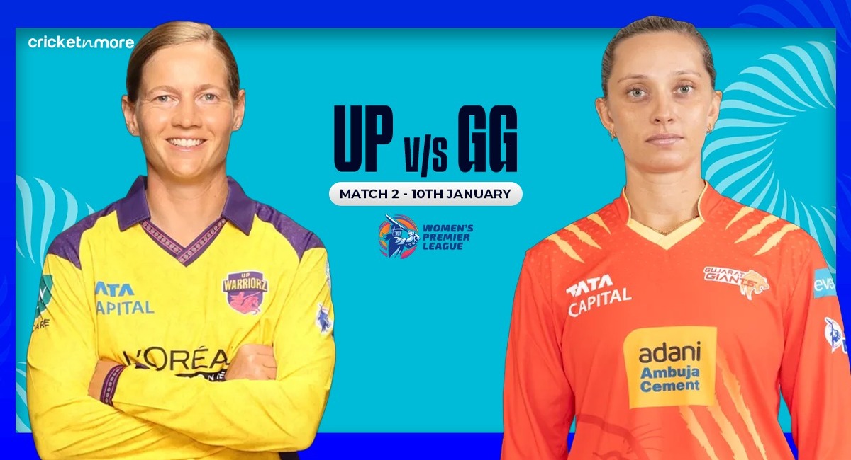 UP Warriroz Women vs Gujarat Giants Women, Match 2, WPL 2026, Who will win today UPW-W vs GG-W match