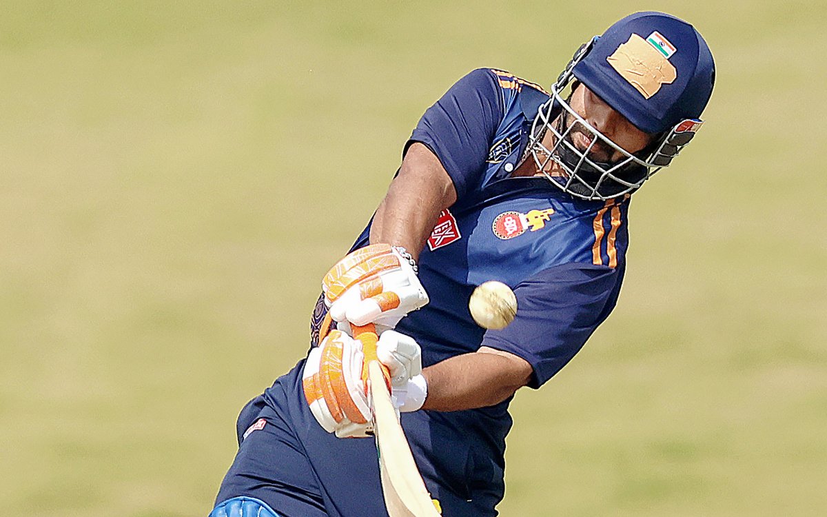 VHT: Skipper Pant's unbeaten 67 propels Delhi to eight-wicket win over Services